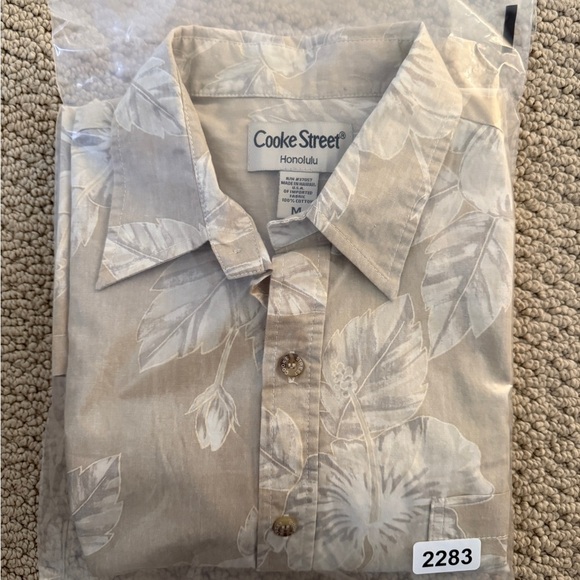 COOKE STREET Honolulu Aloha Hawaiian Tropical Shirt Men M Medium - Picture 5 of 5